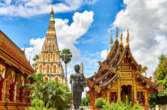 Kulturelle Gebäude Thailand