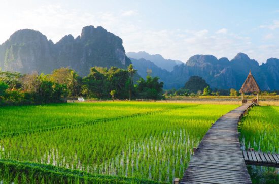 Laos Landschaft